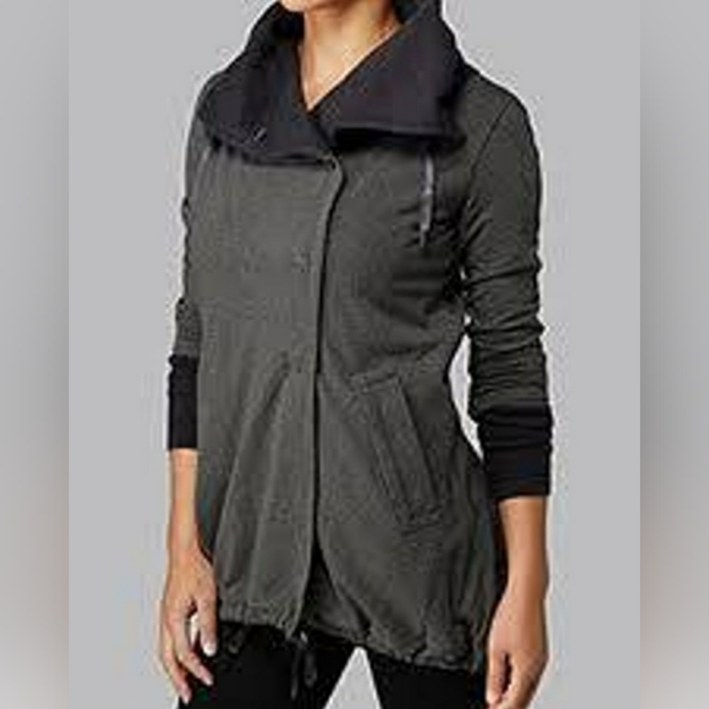 Lululemon Gratitude Wrap - Heathered Charcoal / Antidote Dye Dip Lining - Size 8
